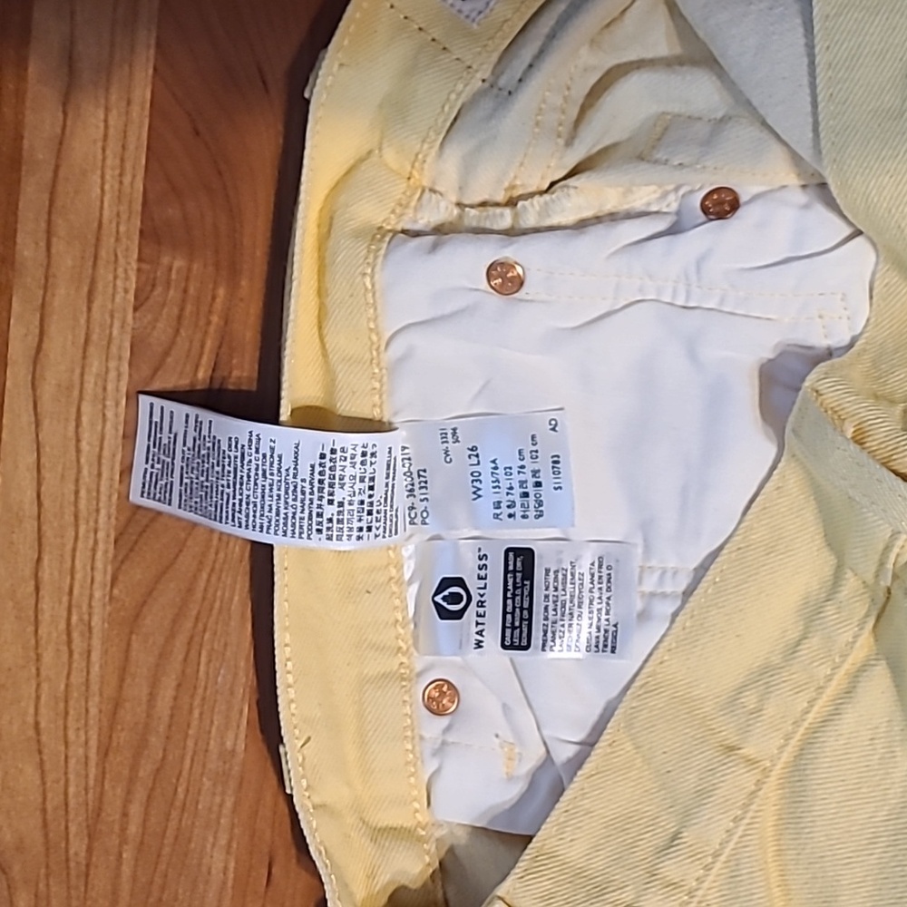 NWT Levi's Fresh 501 Original Cropped - Size 30 - Picture 6 of 6
